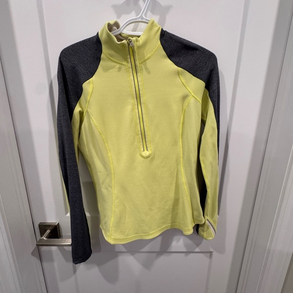 Lululemon Yellow and Blue Jacket - Picture 1 of 2